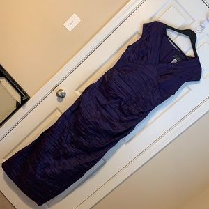 Dark Purple Vintage Bridesmaid Dress